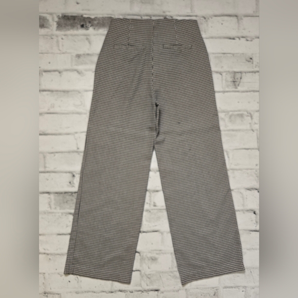 Ricki’s Houndstooth Dress Pants Women’s Size 2 Side Zip Classic Wide Leg - Picture 7 of 13